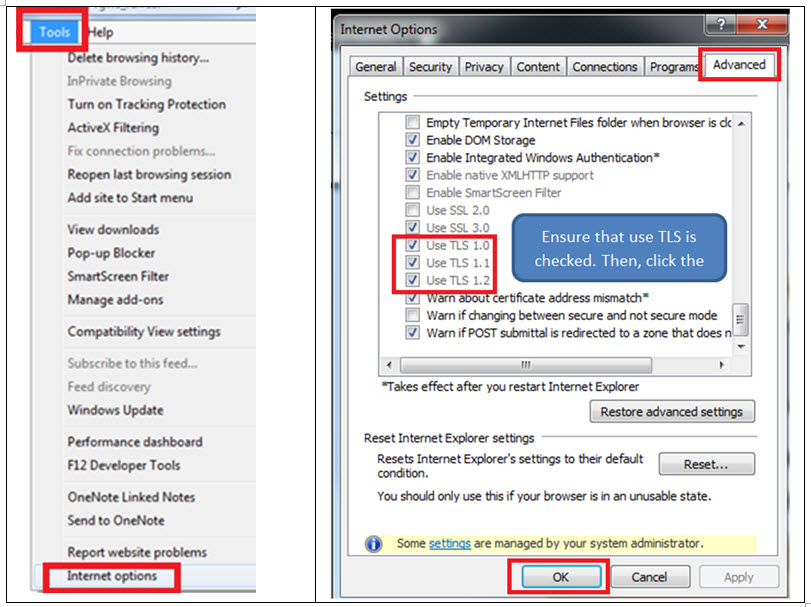 Automated Standard Application For Payments Software And Browser Requirements