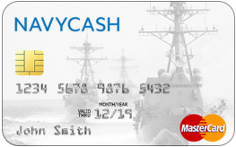 Navy Cash debit card