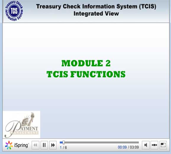 Play video TCIS Functions