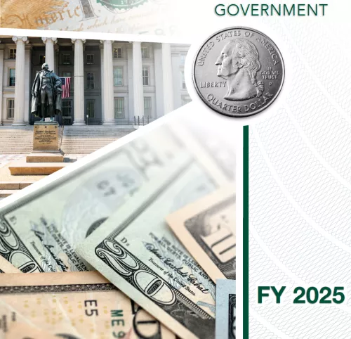 2025 Financial Report of the United States Cover