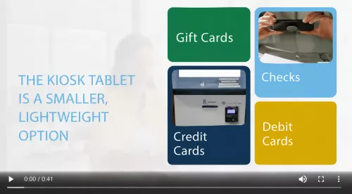 Video play button